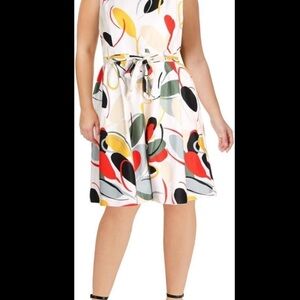 Anne Klein Fit and Flare Dress Size 14